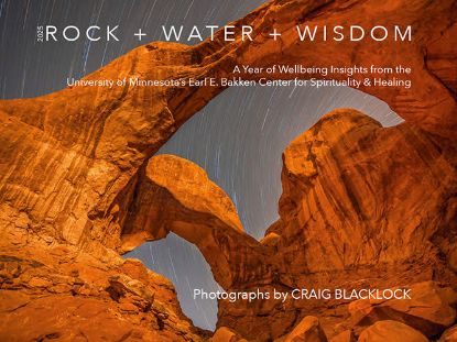 Picture of Rock + Water + Wisdom 2025 Calendar